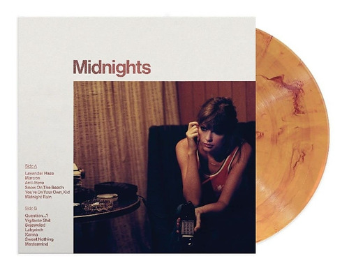 Taylor Swift Midnights Blood Moon Edition Vinilo Ambar Limit