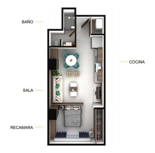 Imagen 10 de 15 de Pre-venta Departamento, Linda Vista Por Miguel Aleman
