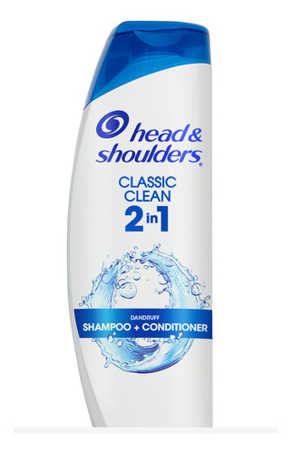  Head & Shoulders Champú Y Acondicionador Anticaspa 2 En 1, L