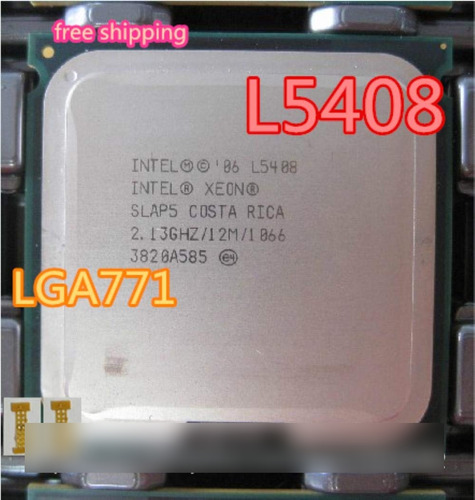 Intel Xeon Server Cpu Ghz Cache Mb Quad-core Funciona Placa