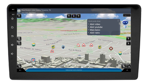 Central Multimidia Etios 12/19 Android 14 2gb Carplay Voz 9p