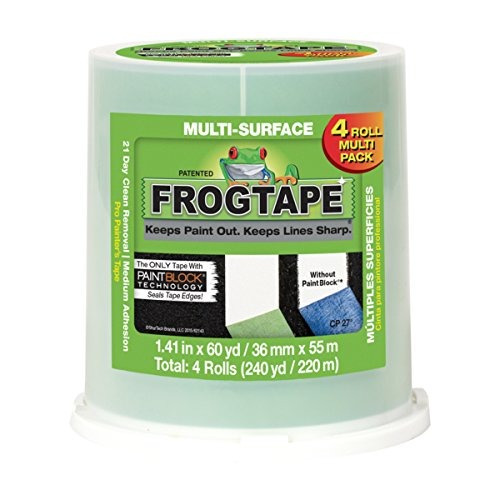 Frogtape Múltiples Superficies Cinta De Pintor, Verde, 1.41 