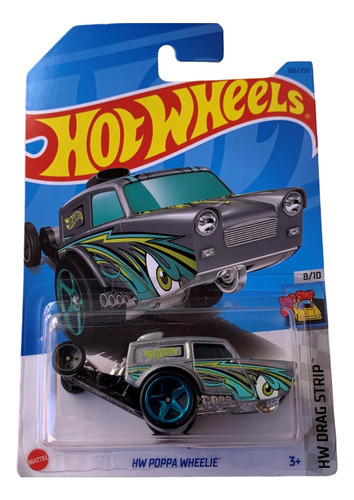 Hot Wheels Hw Poppa Wheelie Hw Drag Strip 2023 Mattel Nuevo