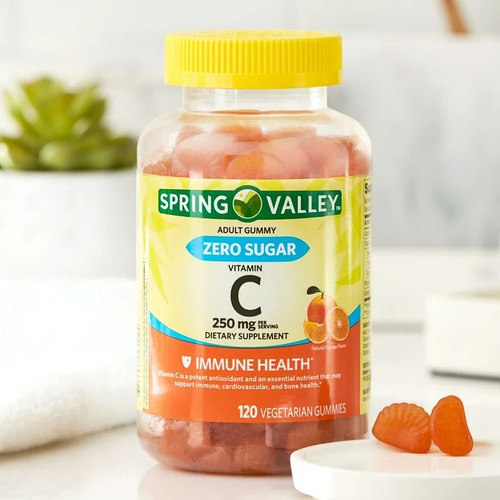 Nature Made Vitamina C 250mg Con 120 Gomitas Salud Inmunidad Sabor S/n