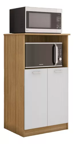 Mueble Cocina Multiuso 2 Puertas Tabaco 3001 - Soy Hogar Muebles