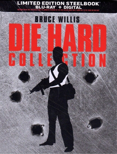 Duro De Matar Die Hard 1 - 5 Steelbook Collection Blu-ray