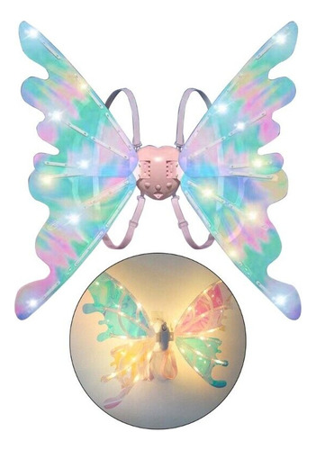 Z Led Fantasy/music Butterfly Para Niños, Alas De Hadas, X