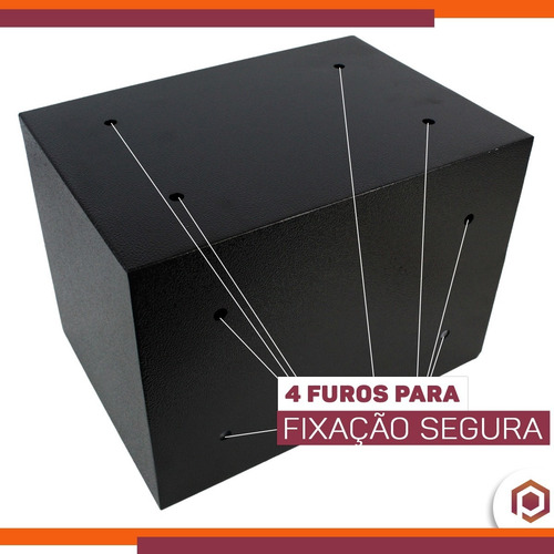 Imagem 8 de 9 de Cofre Digital Para Armas Curtas Segurança Para Casa/comércio