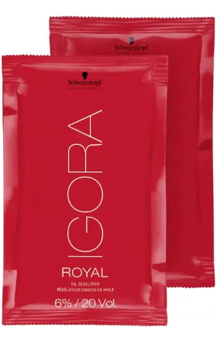 Oxidante Igora Royal Oxigenta 30 Ml 20 Vol 2 Unidades