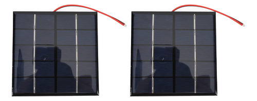 Módulo De Panel Solar Pequeño De 1,2 W Y 5 V, 2 Piezas De Po