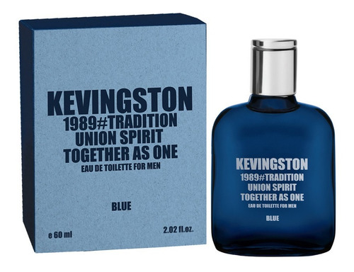 Edt For Men Kevingston 1989 Blue X 60 Ml