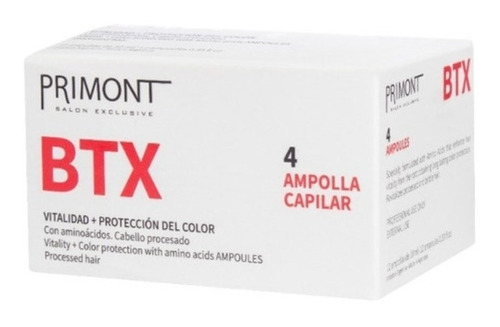 Primont Ampolllas Btx Tratamiento Reestructurante  X 12u