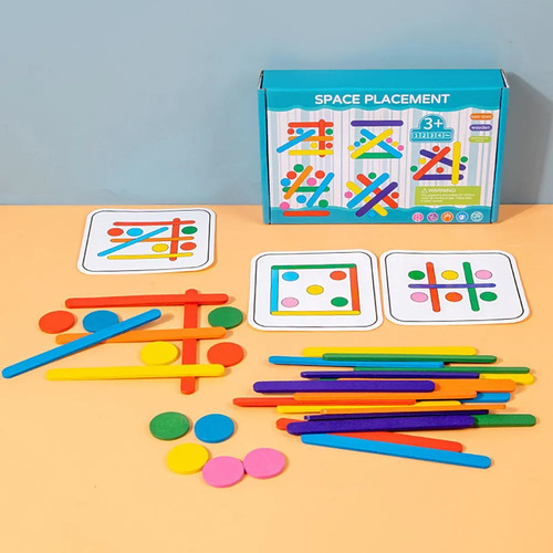 Juego Educativo De Diseño De Patrones Rainbow Puzzle