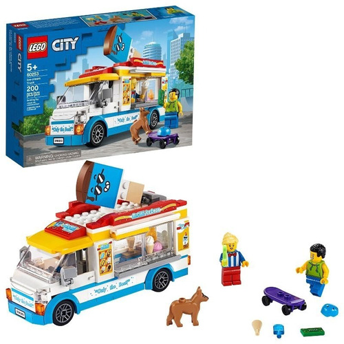 Kit De Construcción Lego City Camión De Los Helados 60253