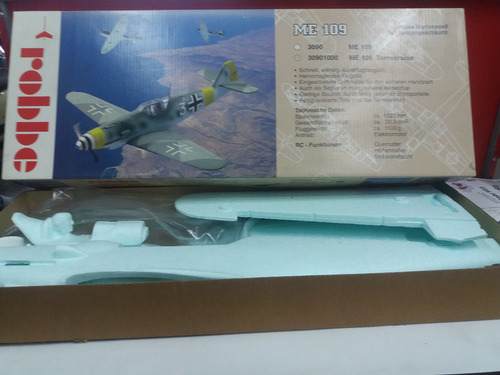 Avion Aeromodelismo Me109 Messerschmitt 1.02 Mts Electrico