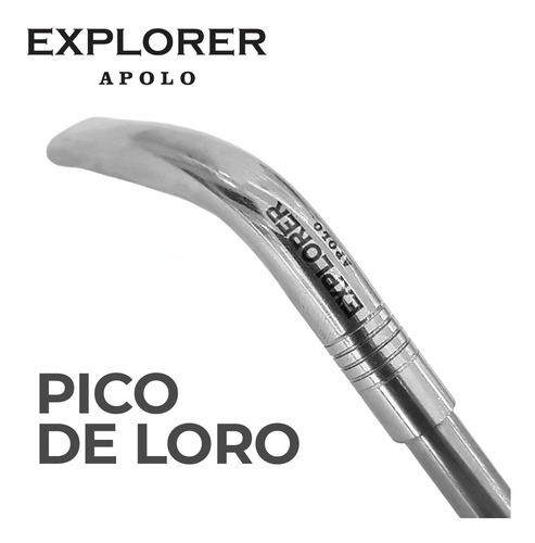Imagen 3 de 9 de Bombilla Mate Apolo B1 - Pico De Loro - 18 Cm