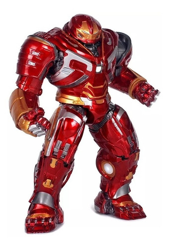 Figura Hulk Buster Vengadores Avengers Iron Man Con Led 20cm