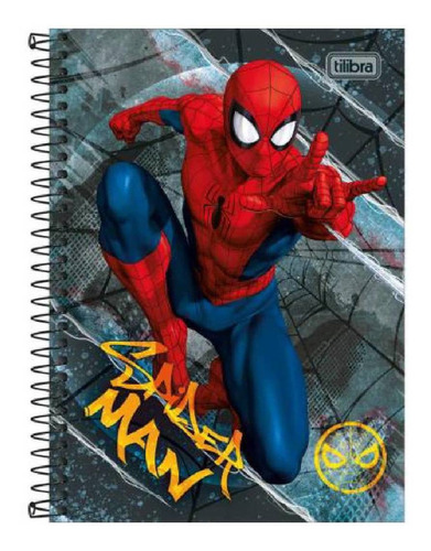 Cuaderno Tapa Dura Spiderman 80 Hojas - Mosca