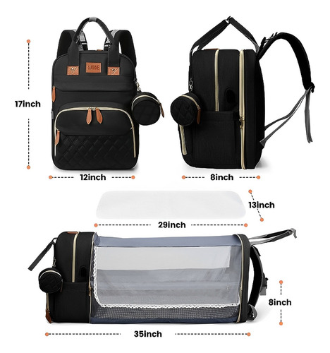Para Berço De Bebê À Prova D'água Moderno E Mochilas Para