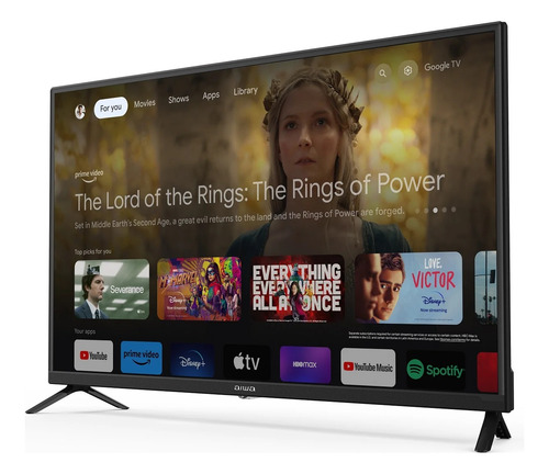 Televisor Smart Tv Led 32 Hd Bt Google Tv Aiwa Aw-32b4sm