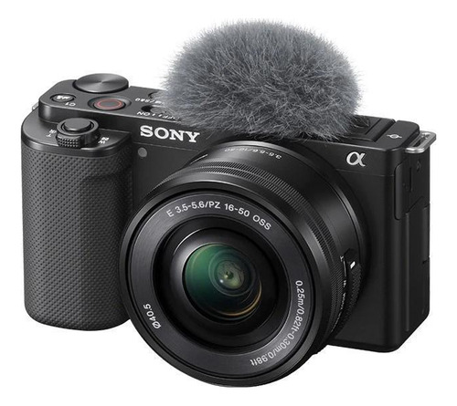 Camera Sony Dsc Zv-e10l Kit 16-50mm Black