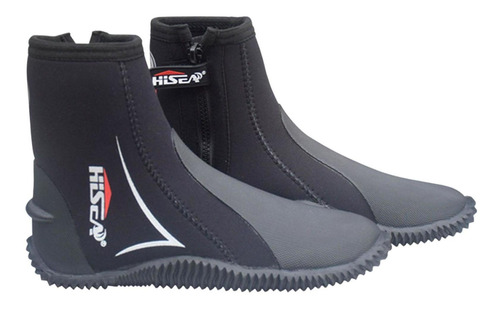 Botines De Buceo De Neopreno De Primera Negro 40 24.5-25