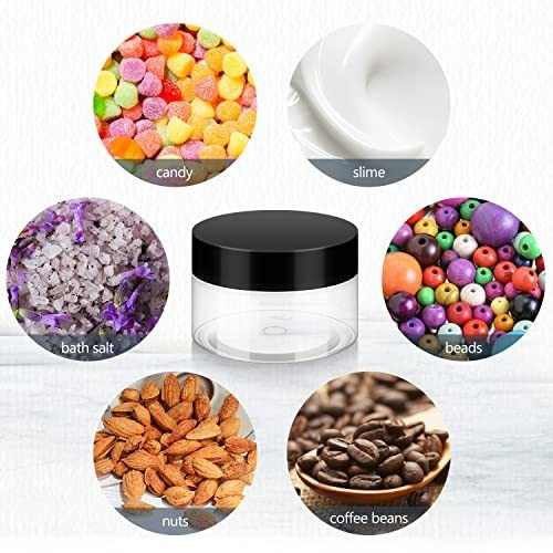 20pcs 30ml Tarros De Plástico Con Tapa Envases Cosméticos