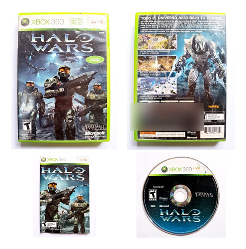 Halo Wars Xbox 360 - Subtitulado En Español (Reacondicionado)