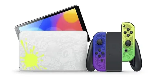 Nintendo Switch Oled 64gb Splatoon 3 Bluetooth 4.1 E Wi-fi