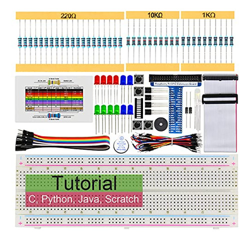Kit Básico De Inicio Freenove Para Raspberry Pi 4 B 3 B+ 400