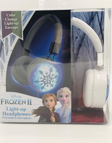 Ekids Frozen 2 Auriculares Iluminados Con Micrófono