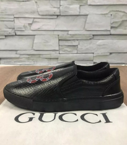 tenis slip gucci