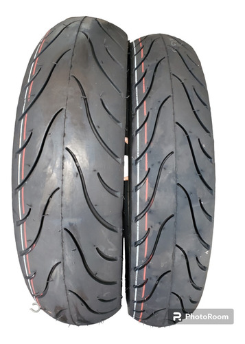Llantas 100/80-17 + 140/60-17 Power Tire Tl Spitfire250