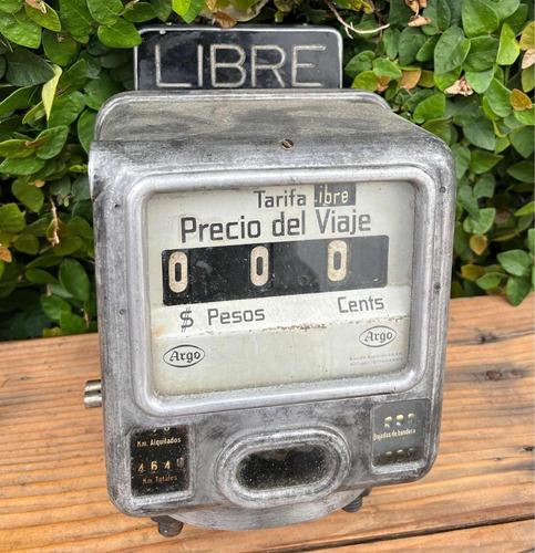 Reloj De Taxi Antiguo. Libre