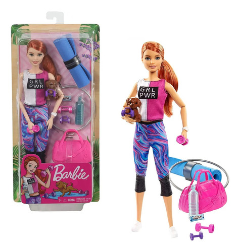 Barbie Muñeca Día De Spa Totalmente Articulada Mattel