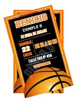 Comprar Cumple Basquet - Invitación De Basquet Para Whatsaap