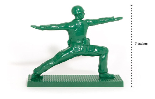 Yoga Joe Big Warrior Two Book End