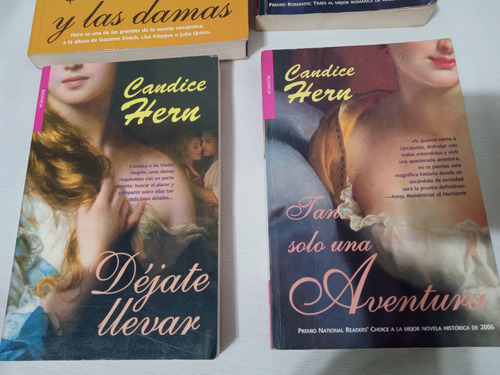 Candice Hern Lote X 4 Novelas Romanticas Dejate Llevar Tan S (Usado)