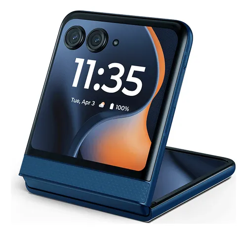 Motorola Razr 60 5g 512gb/ 12gb Ram Expande 24gb-azul. Moto Ai. Cámara 50mp, 13mp, 32mp. Ip48, Sumergible, Gorilla Glass Victuss.
