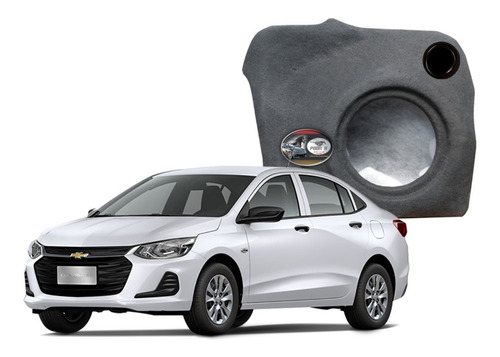 Caixa Dutada Lateral De Fibra Reforçada Gm Onix Plus Sedan