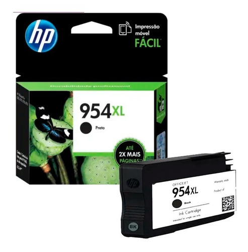 Cartuchos De Tinta  Hp 954xl Original L0s71al Negro Alto Ren