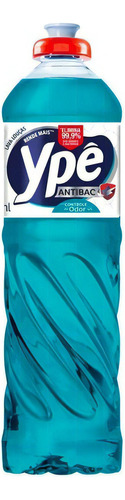 Detergente Ypê Líquido Antibac 500ml Embalagem Com 24 Uni