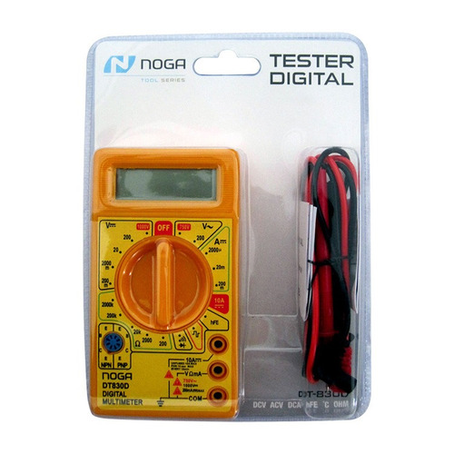 Multimetro Tester Digital Profesional Con Buzzer Noga Net