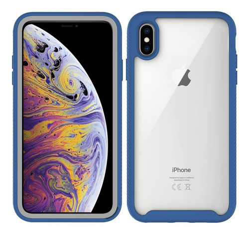 Asuwish Funda P/phone Xs Max Con Protector Pantalla Vidrio