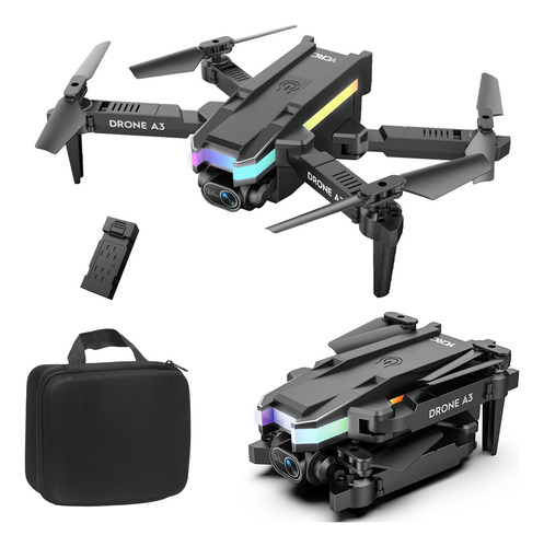Drone Con Cámara Doble 4k Hd Fpv Con Control Remoto, Juguete