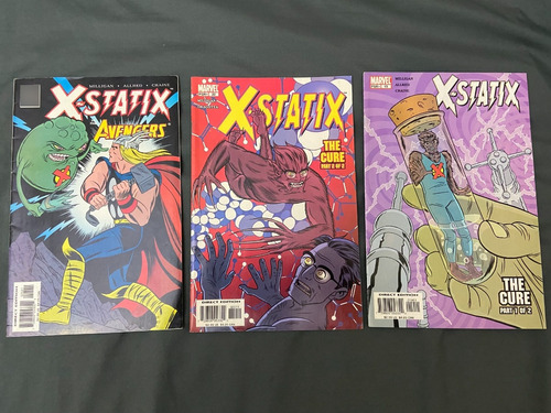 4 Comics De Marvel X-statik 2004 Ingles 