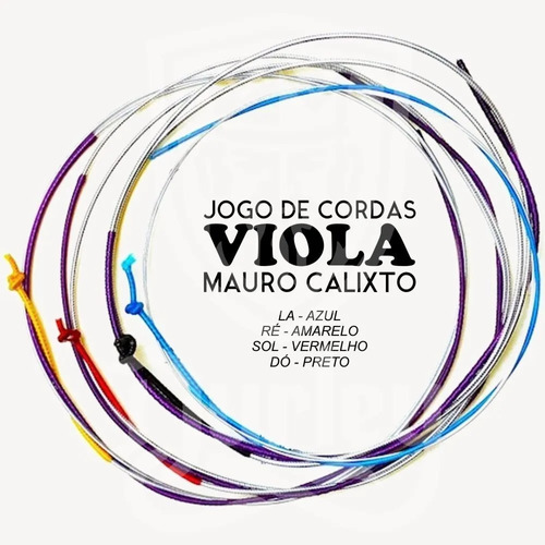 Jogo De Cordas - Viola De Arco - Mauro Calixto Wd Music