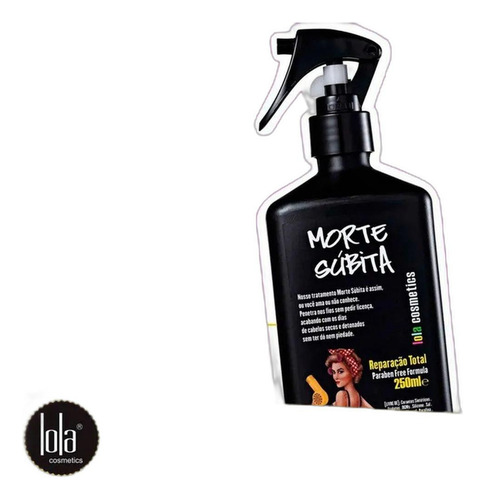 Spray Capilar Reparação Total Morte Súbita Lola Comestics -