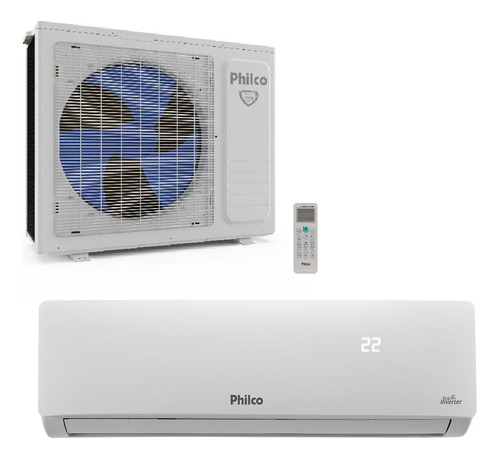 Ar Condicionado Split Hi Wall Philco Inverter 24000 Btu/h Fr 220V