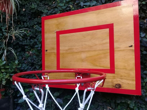 Imagen 4 de 12 de Aro De Basquet Infantil Con Tablero Mini